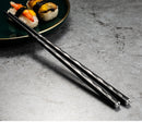 5 Pairs of reusable metal chopsticks