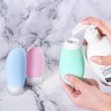 1pcs Travel Cosmetics Bottles.  Mini Silicone Container For Skincare, Shower Gel, Shampoo And Conditioners.