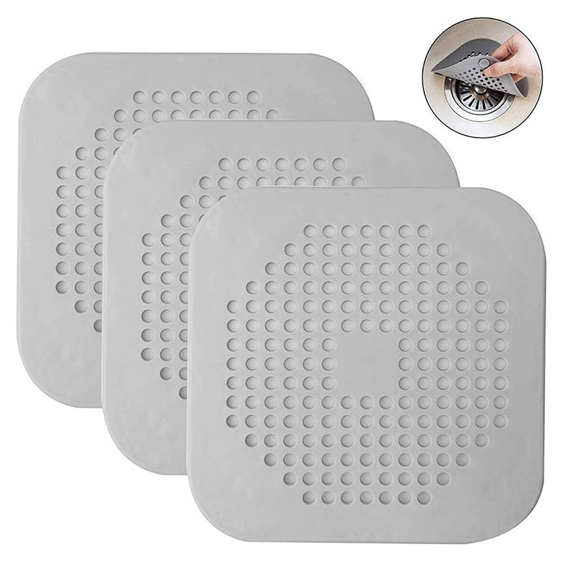 Silicone Kitchen/Bathroom Sink Drain Filter.