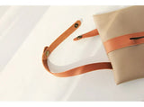 Leather Pu Tissue Bag With Strap For Easy Access In Your Car.