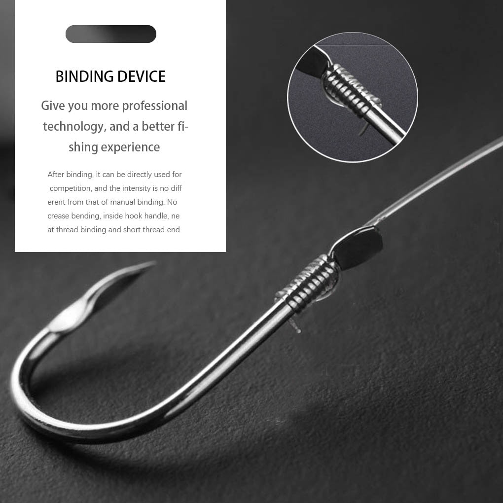 Electric Fishing Hook Line Tying Device.