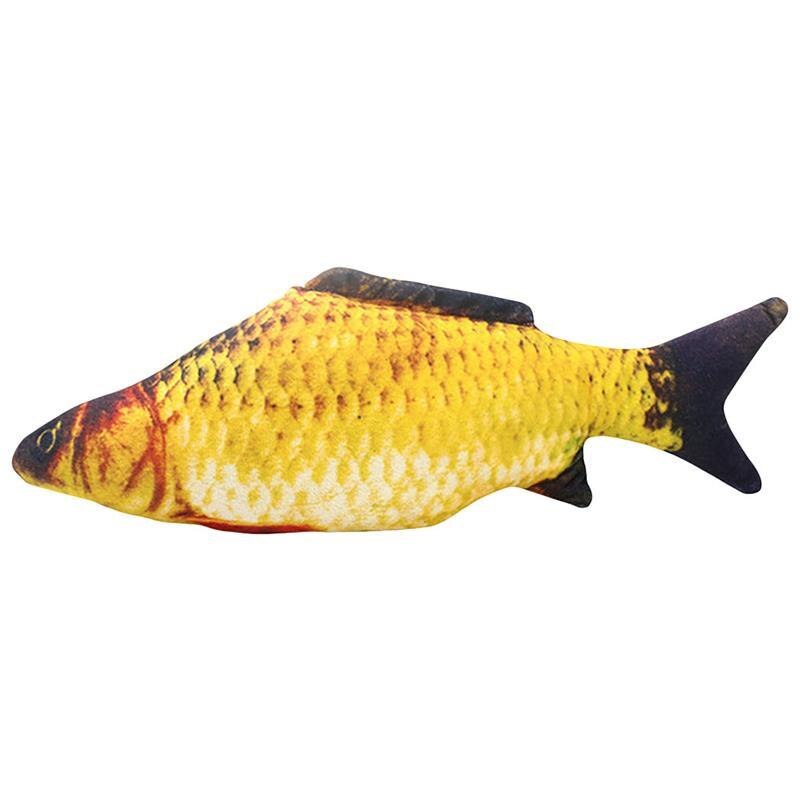 3D Fish Plush Cat Toy.