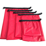 5pcs Waterproof Dry Bag with a buckle front. Great for beach or swimming accessories.