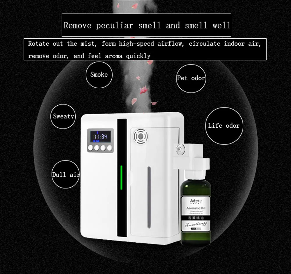 Fragrance Bluetooth Essential Oils Diffuser With Electric Built-in Fan