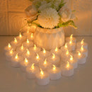 6/24Pcs Flameless LED Battery Powered Candles.