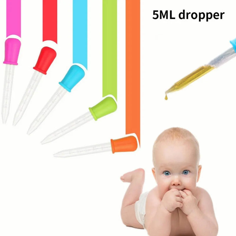 5ml Silicone Dropper for Feeding Or Medicine Supplies