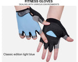 Anti-slip, Anti-sweat, Breathable Half Finger Sports Gloves for Men and Women.