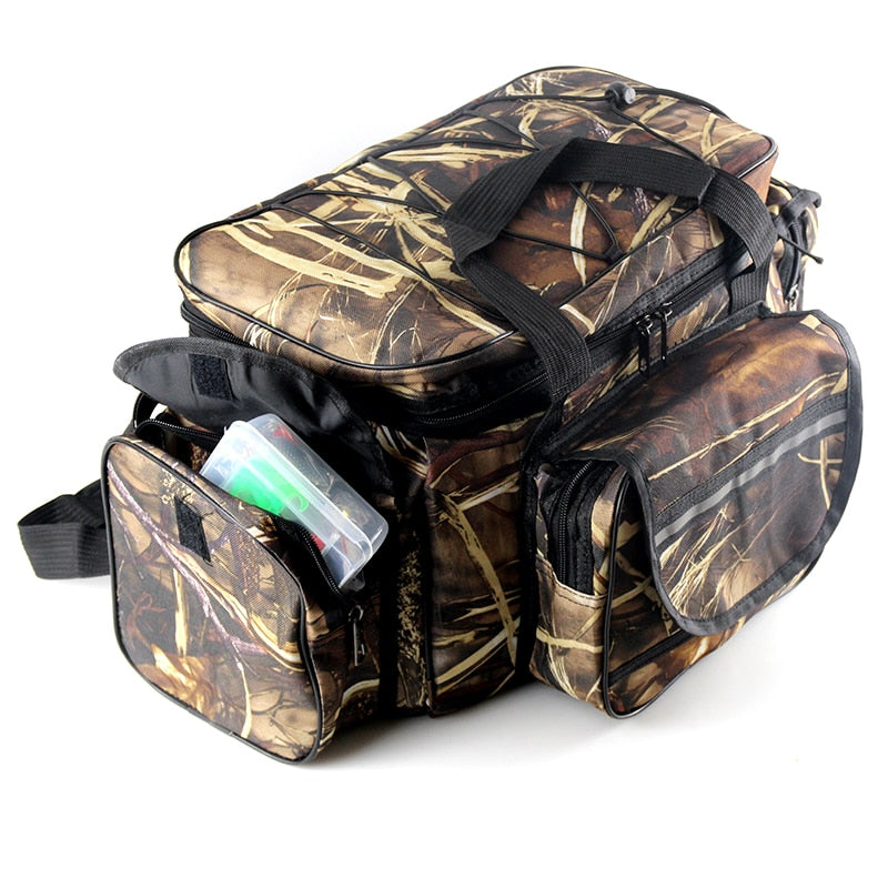 Waterproof Fishing, Hunting  Multi-Purpose Tackle Nylon Shoulder Bag