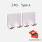 2 Pcs Holder For Bathroom Accessories.