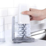 Detachable Suction Rotating Bottle Brush Cleaner