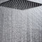 16 Inch Stainless Steel /Black Square Rainfall Shower Head