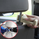 Headrest Hook with Phone Holder for Bags, Handbags.  Easy to install and holds up to 5kg.