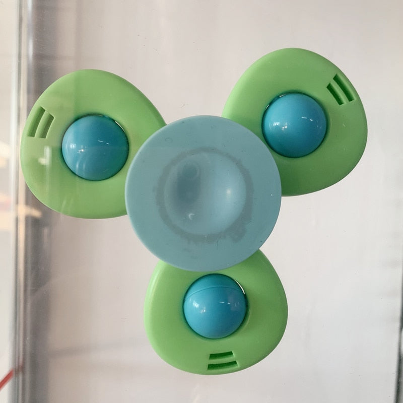 1pcs Cartoon Fidget Spinner.  Educational toy as well as rattle toy.