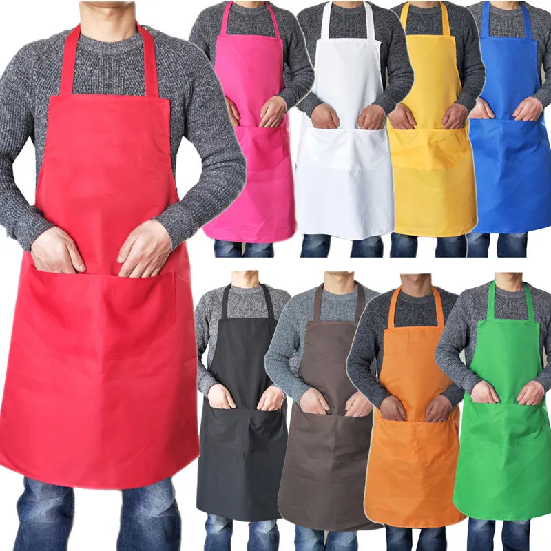 Waterproof Apron with Front Pocket for Men and Women.