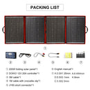 Dokio Flexible/Foldable High Efficiency Solar Panel. 12V 80w 100w 150w 200w 300w Solar Panel Kit