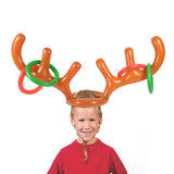 Inflatable Reindeer Antler Ring Toss Party Game.