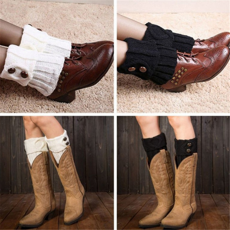 Women's Crochet Boot Leg Warmer/Covers.