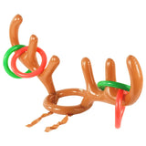 Inflatable Reindeer Antler Ring Toss Party Game.