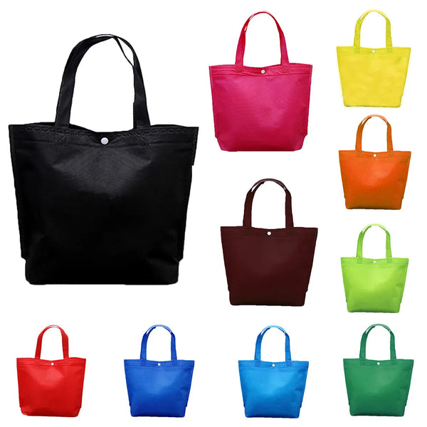 Eco Friendly Reusable/Foldable Button Shopping Bag.