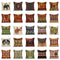 African Style pillow covers   Variety of different prints.  45X45