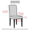 Waterproof And Non Waterproof Elastic Dining Chair Covers.