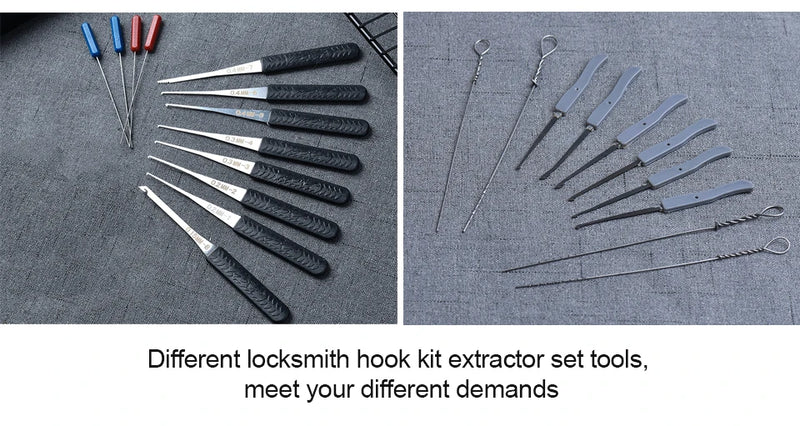 KAK Transparent Locksmith Wrench Tool  For Extracting Broken Keys Or Picking Padlocks