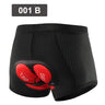 Men's NEWBOLER Breathable 5D Gel Pad Shockproof Cycling Shorts.