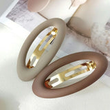 Women's Matte Snap Hair Clips