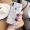 Glitter Powder Case For iPhone 12 13 11 X XR XS Max 7 8 Plus Transparent Soft TPU Wrist Strap & Shockproof Back.