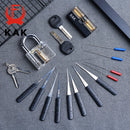 KAK Transparent Locksmith Wrench Tool  For Extracting Broken Keys Or Picking Padlocks