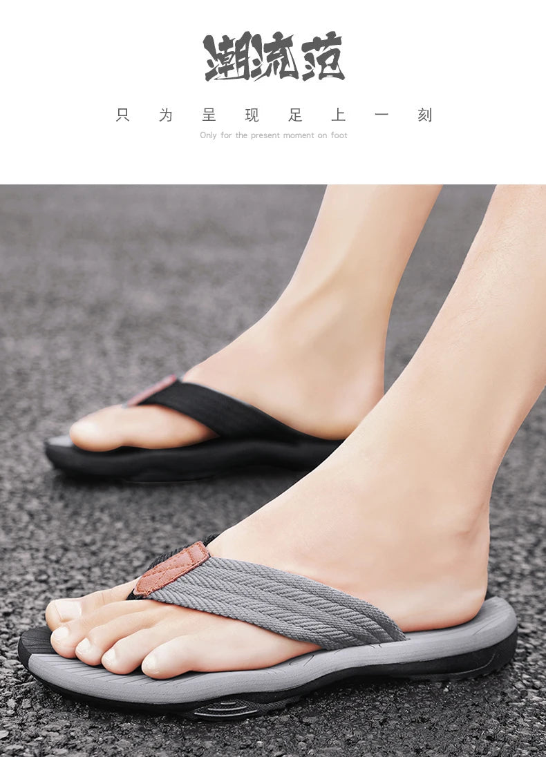 Jumpmore Men's Soft Summer Sandles Size 39-45