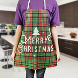 Christmas Linen Aprons