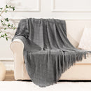 Battilo Machine Washable Decorative Soft Knitted Throws.