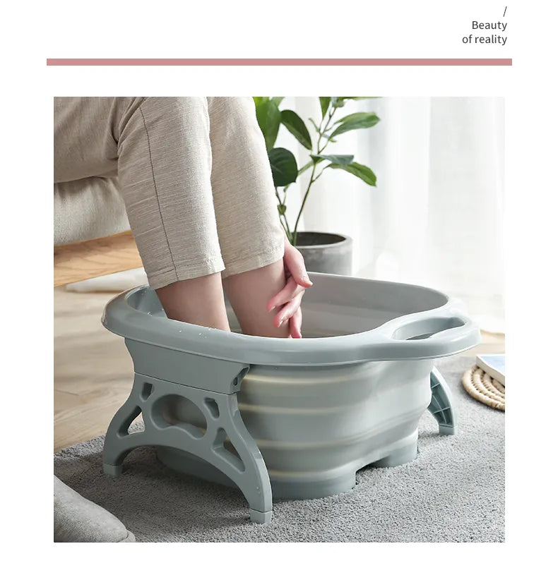 Foldable Footbath Bucket For Massage OR Just soaking your feet.