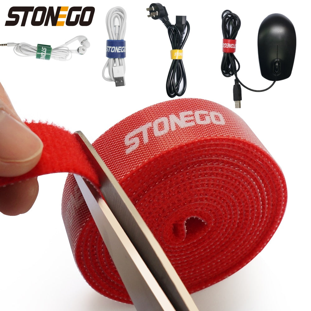 STONEGO Cable Organizer Ties.