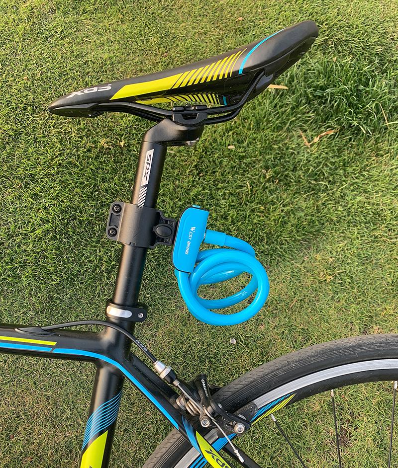 WEST BIKING Anti Theft Security Lock Cable.