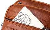 Women's Soft Leather Crossbody Shoulder Bag