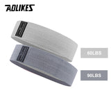 AOLIKES Anti-slip  braided rubber fitness resistance band.