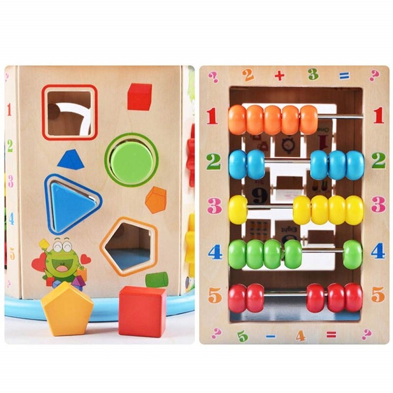 8 in 1 wooden cognitive education toys.  Great for early learning skills such as matching.