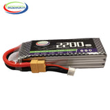 2S 3S 4S 6S 2200 4200 5200 6000mAh 30C 40C 60C 7.4V 11.1V 14.8V RC LiPo Battery For RC Drone Helicopter .