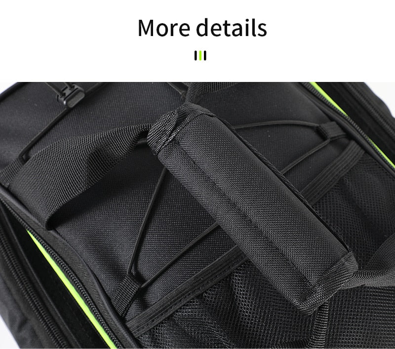 Waterproof 3 in 1rear bike bag. Reflective, 20L capacity