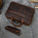 Genuine Leather Laptop Briefcase.