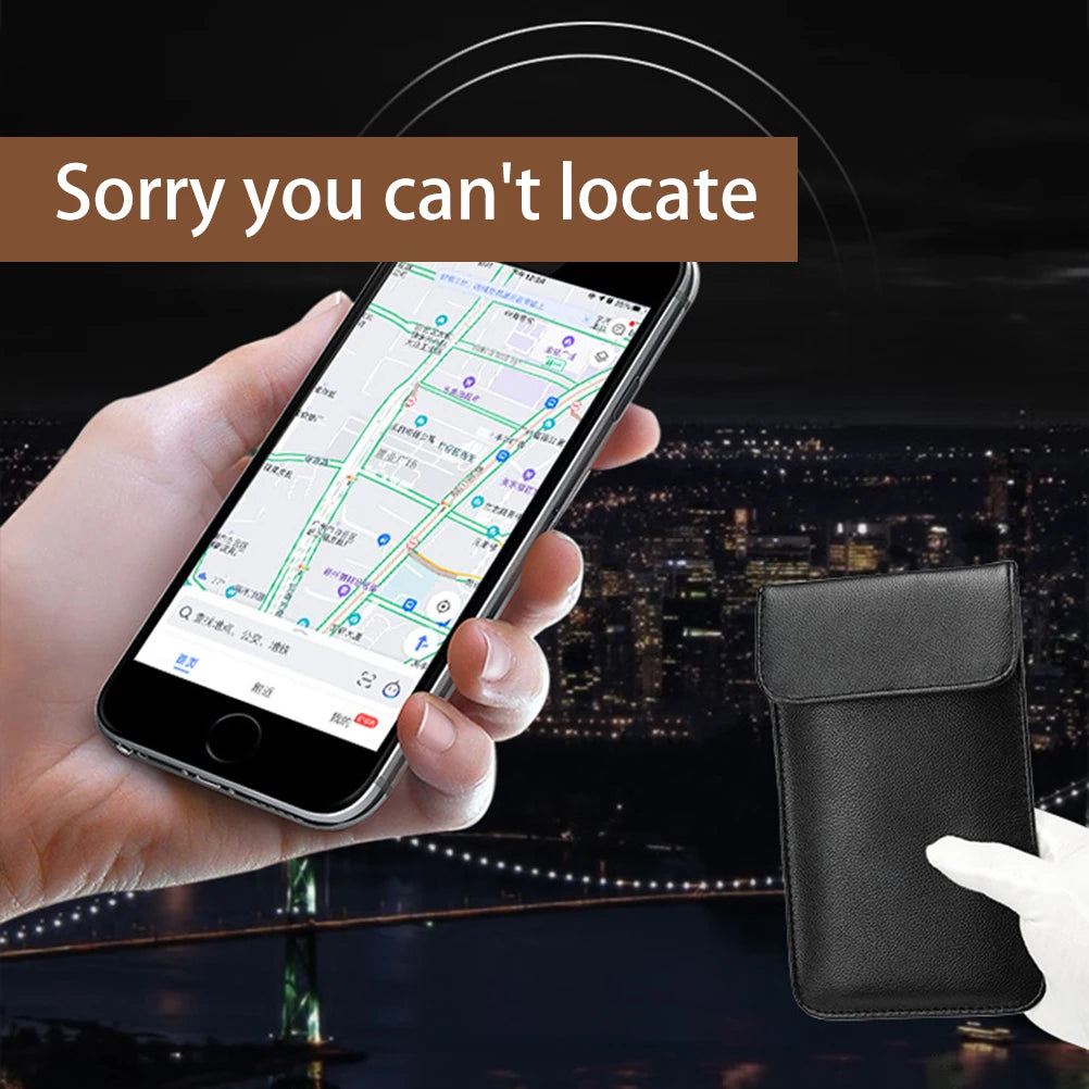 RF Signal Blocking Pouch for Cell Phone, Passport, Key Fob Or GPS Shielding