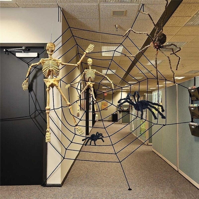 200cm Halloween Hanging Giant SPIDER Decoration.