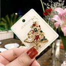 Variety Of Christmas Brooches.