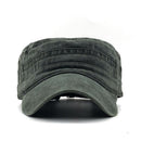 100% Cotton Vintage Flat Top Army Hat.