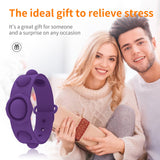 Anti Stress Silicone Bubble Wristband Bracelet.