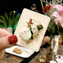 Variety Of Christmas Brooches.