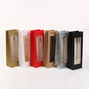 Clear Window Bags.  Great For Gifts of Wine Or Decorative Bottles of Tequila.