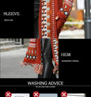 CGYY Long Sleeve Knitted Plaid Open Front Sweaters with Fringe Tassel.